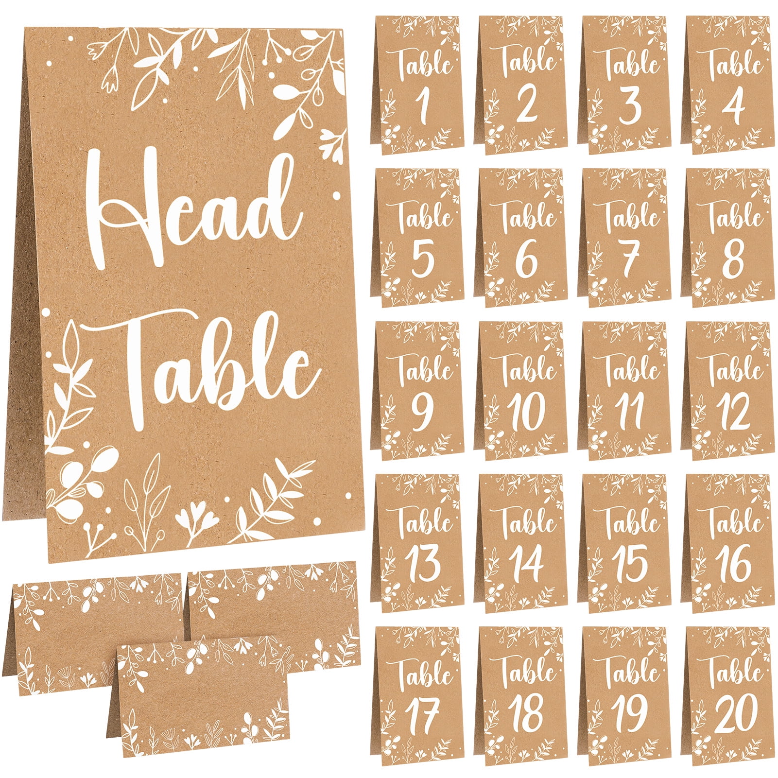 Number Display Reception Reception Table Number Cards 1067x1600