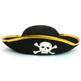 thumbnail image 1 of skeleteen tri corner hat accessory, 1 of 7
