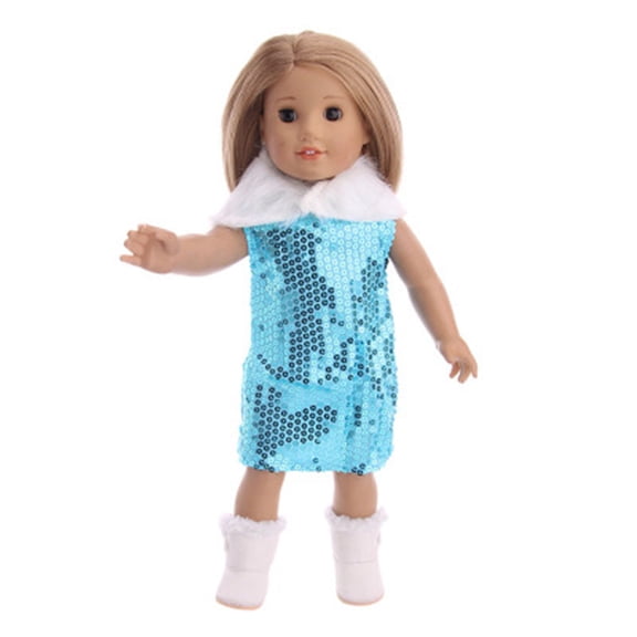 skirt inch For18 For Doll + Suit Shawl Generation Set Education99803