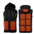 thumbnail image 1 of skpabo Heated Vest Women Men USB Charging Electric Hooded Heated Body Warmer Lightweight Heated Gilet Winter Warm Heated Jacket with 9 Heating Area (No Power Bank), 1 of 5