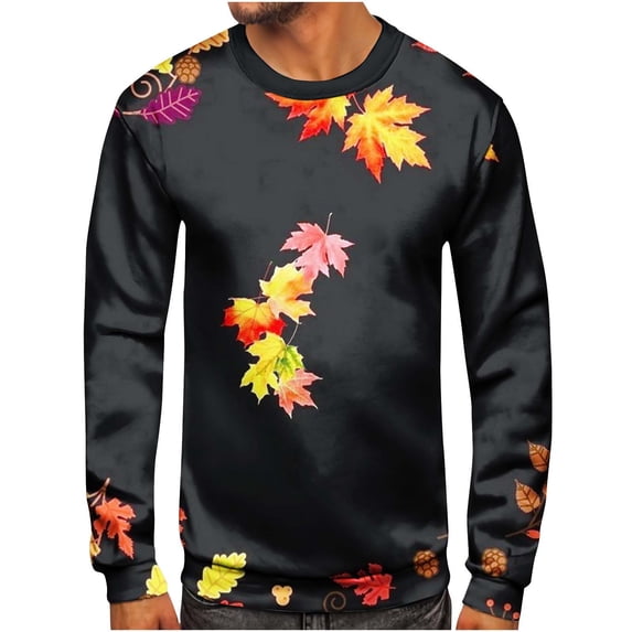 skpabo Mens Sweatshirts Warehouse Mens 3D Animals Printed Sweatshirts Casual Long Sleeve Round Neck Pullover Casual Sports Tops Sportswear Size 8-20