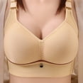 thumbnail image 1 of skpabo Push Up Bra Women Sports Bras Corset Bra Front Fastening Bras Women's Non-Steel Ring Gathering Breathable Underwear Daily Bra Size, 1 of 2