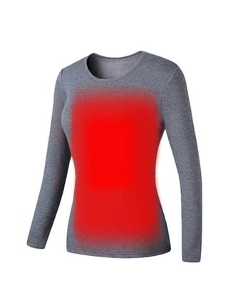 Electric Heated Thermal Underwear Set for Men and Women ,Electric Body  Warmer Heated Thermal Leggings Tops Unisex Intelligent Temperature Control  Base