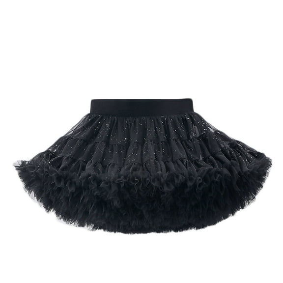 skpabo Women'S Tulle Tutu Skirt With Sequin Stars Pink Tutu Skirts Teen Girls Skirt Ballet Dance Parties Fancy Dress Halloween Costume Black Tutu White Tutu You Can Tutu Ballet Tutu