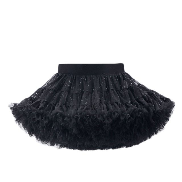 skpabo Women'S Tulle Tutu Skirt With Sequin Stars Pink Tutu Skirts Teen