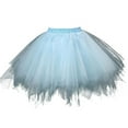 thumbnail image 1 of skpabo Women Tutu Skirts Teen Girls Skirt Ballet Dance Parties Fancy Dress Halloween Costume Pink Tutu Black Tutu White Tutu You Can Tutu Ballet Tutu, 1 of 2