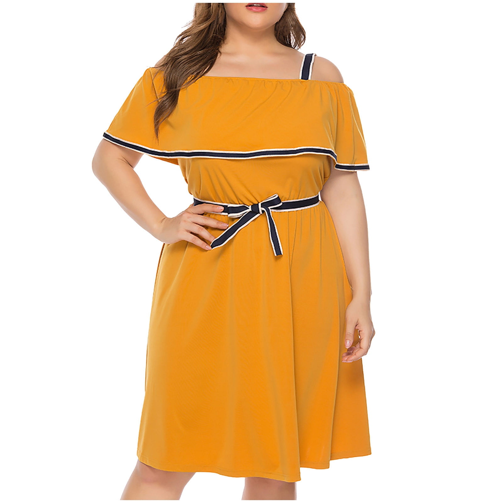 skpabo Women's Beach Crochet Lace Maxi Dress Solid Color Summer Spaghetti  Strap Long Dress 