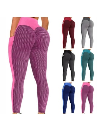 High Waist Nylon 66 Yoga Pants with Side Pocket Lycra Sport Legging Women  Push Up Butt Gym Leggings Compression Training Tights - AliExpress