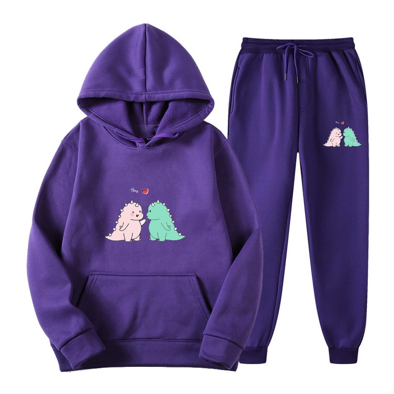 Two Piece Outfits Sweatsuits for Women Set Hoodie and Sweatpants