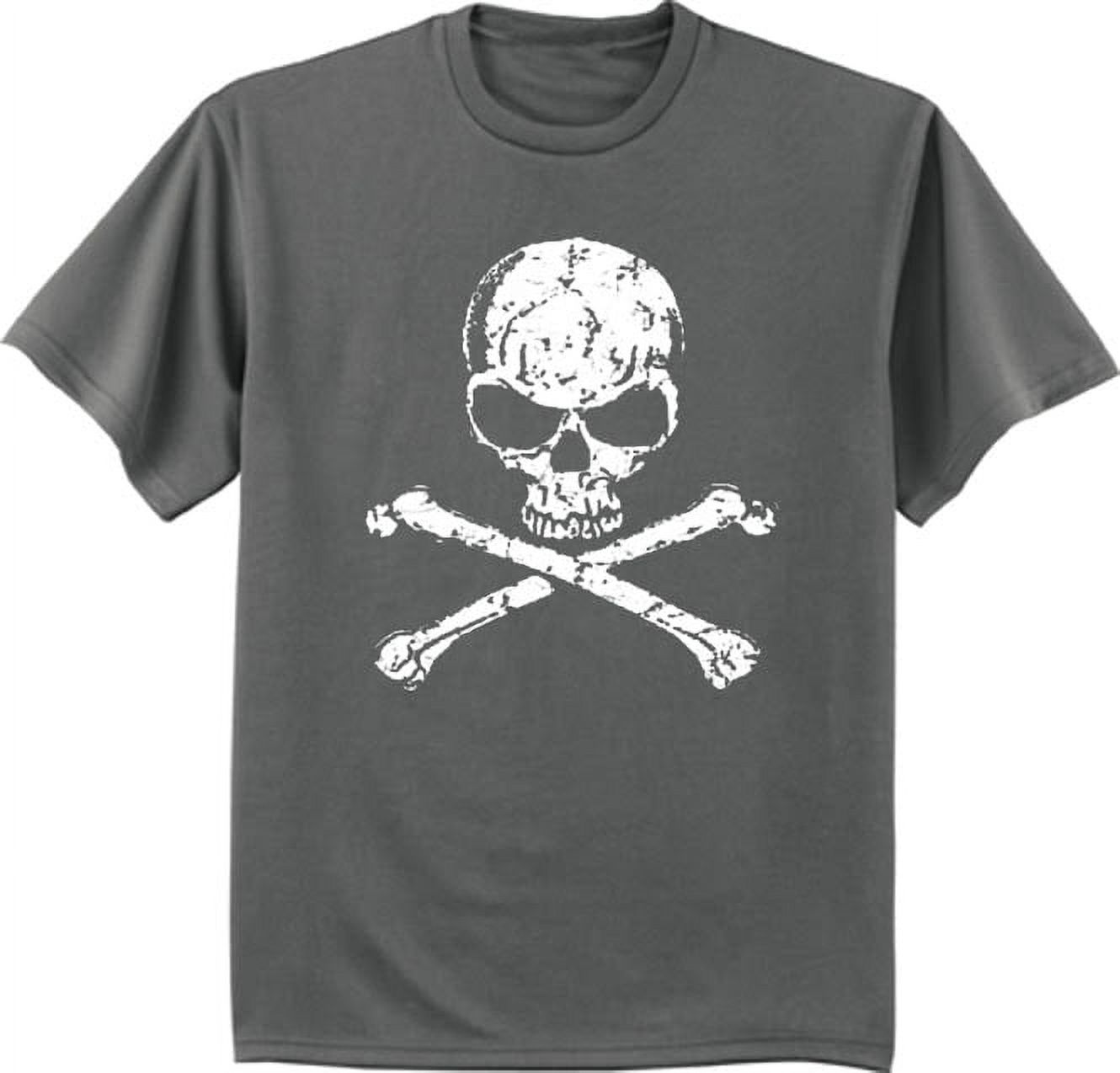 skull and crossbones pirate t-shirt graphic tee for men - image 1 of 1