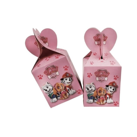 sky paw party candy boxes decor 10pc