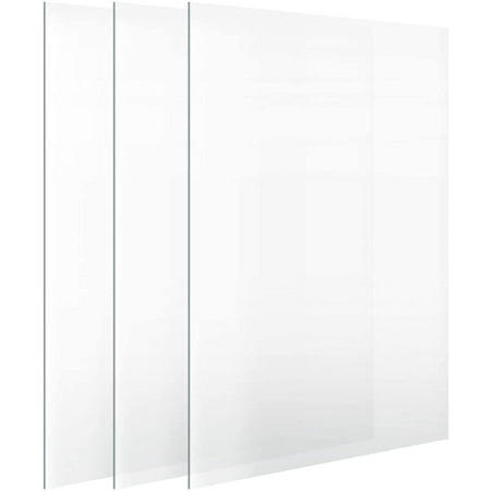 skyDrama Collection Photo Line 8"x10" Matted to, 8"x10" Clear Glass Finish Photo Frame (3 Count)