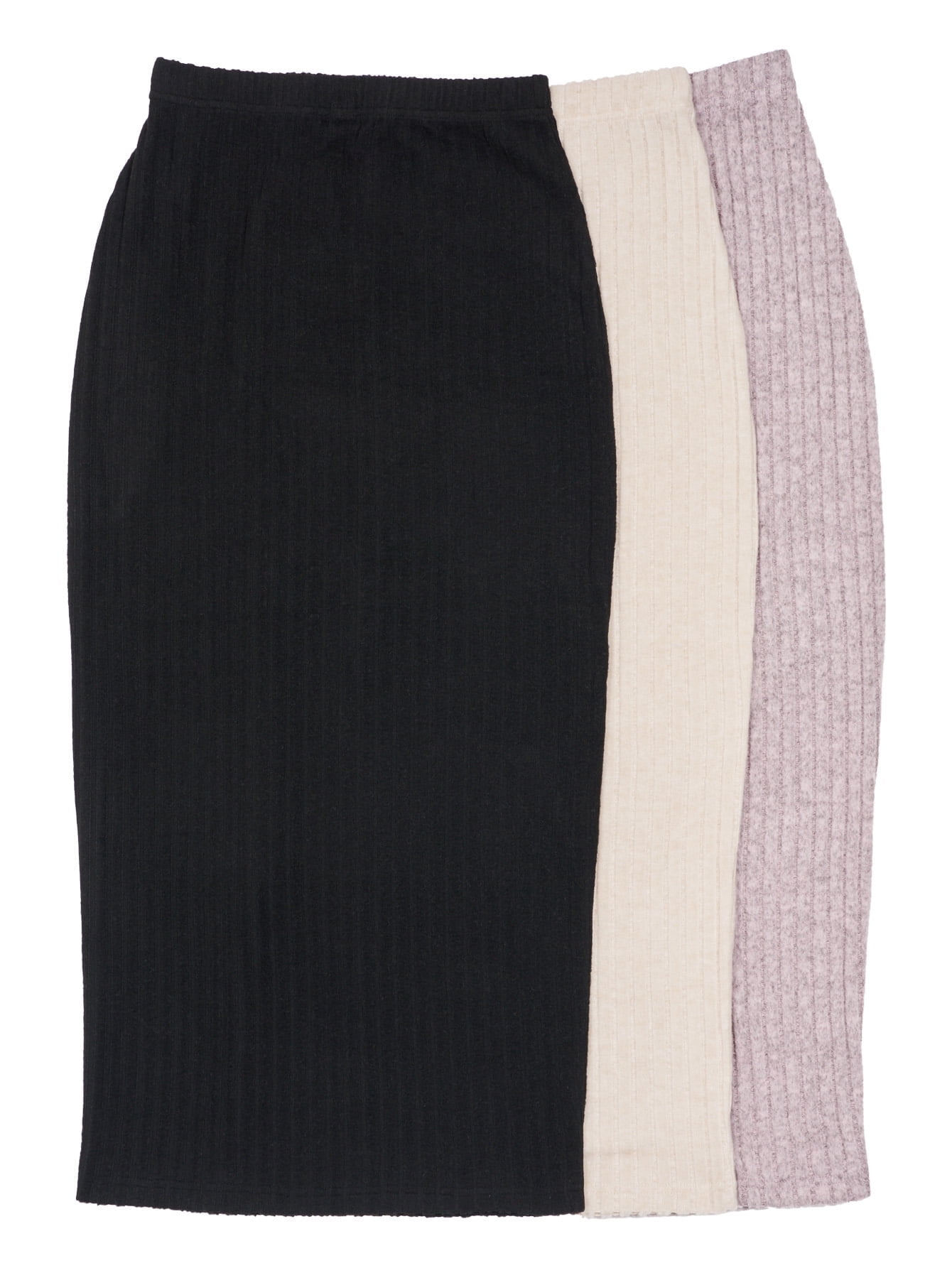 スカート BADBLOOD Ego Seamless Pencil Skirt 5BNY147 Ribbed Midi Skirt For Women By BGDK- Bodycon Pencil Skirt