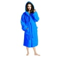 thumbnail image 1 of skylinewears women's 100% terry cotton bathrobe toweling hooded robe charcoal large, 1 of 3