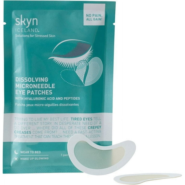たぬき 希少 - ICELAND skyn Dissolving Pair (1 Patches Eye Microneedle アイケア