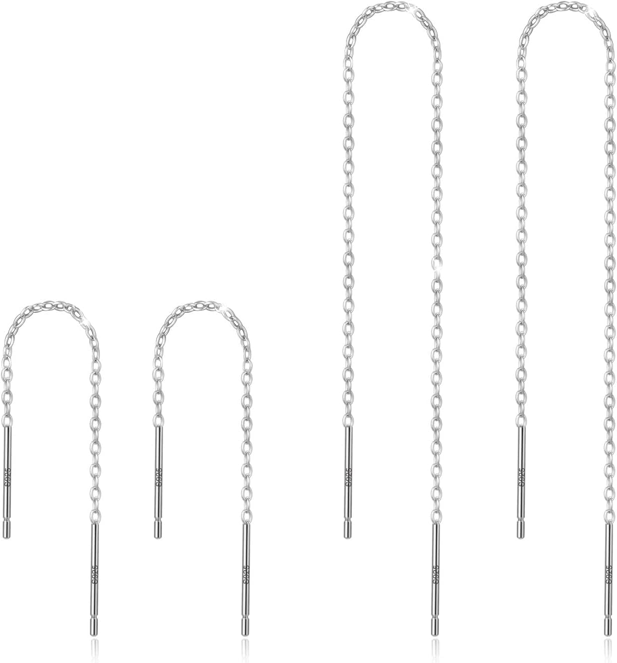 SKYYDS 36 Pairs Gold Hoop Earrings Set For Women, Chunky Gold Earrings Multipack, Trendy Hypoallergenic Silver Hoop Earring Pack (Style1-Gold)[e473]