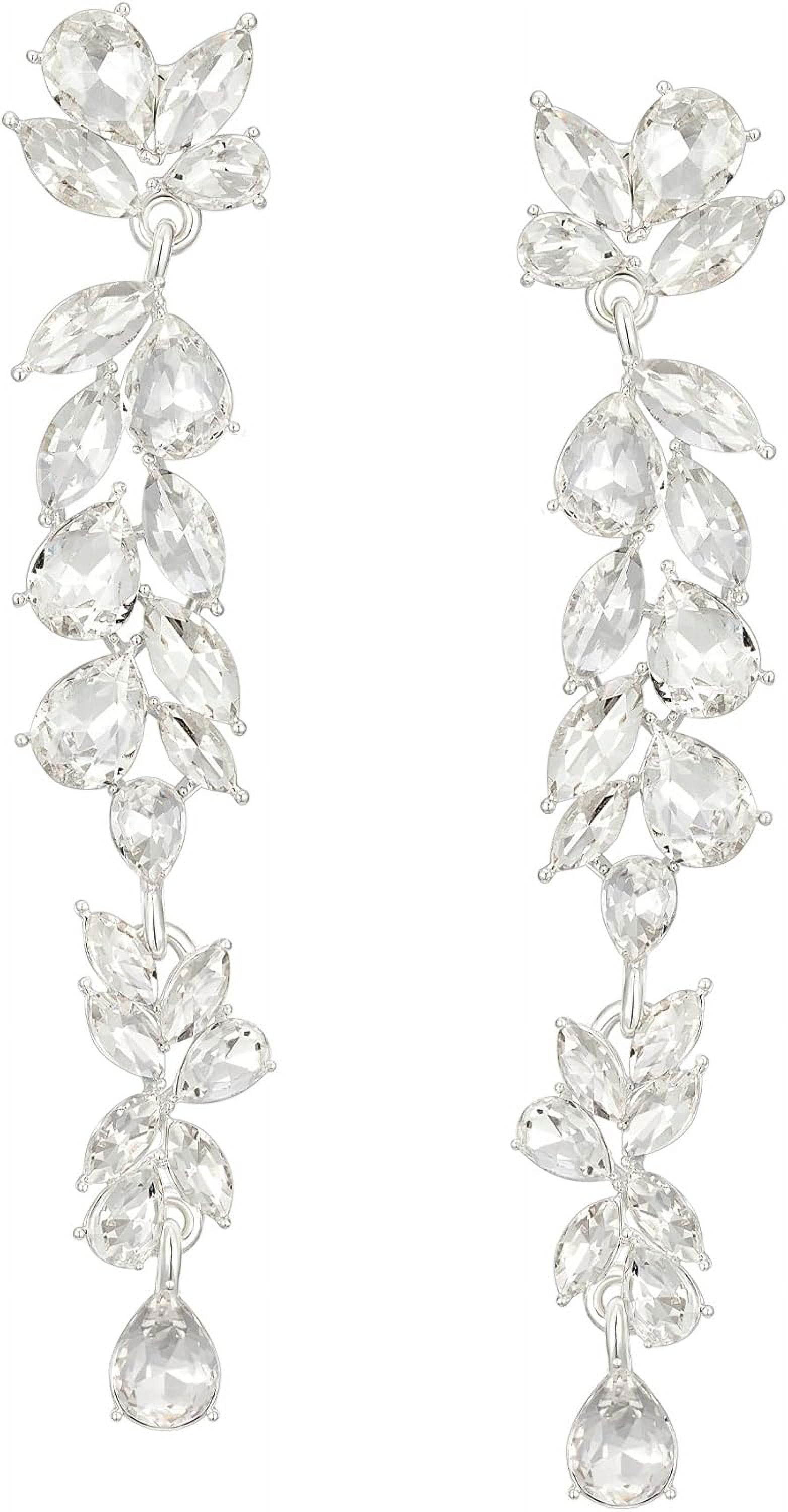 SKYYDS Gold Earrings Set For Women Fashion Silver Hoop Earring Packs Chunky Twisted Pearl Stud Earrings Multipack Small Big Hoops Earring Packs For Birthday Party Gift24/36/48 Pcs)[e959]