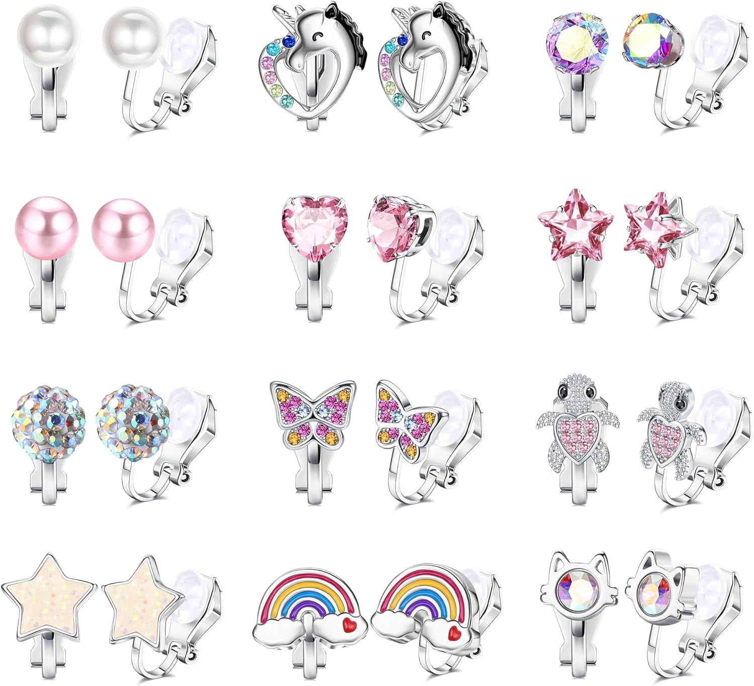 Bohemian Punk Dragon Crystal Ball Drop Earrings – Vintage Silver Gothic Dangle Earrings For Women