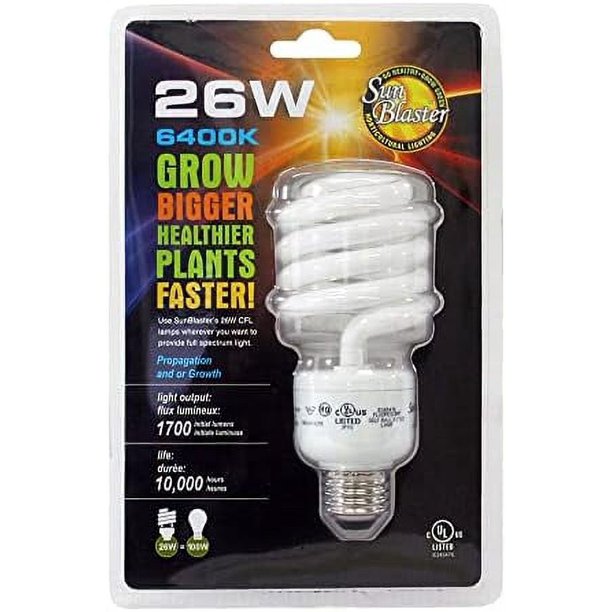 sl0900156 fluorescent cfl 6400k selfballasted light bulb for indoor