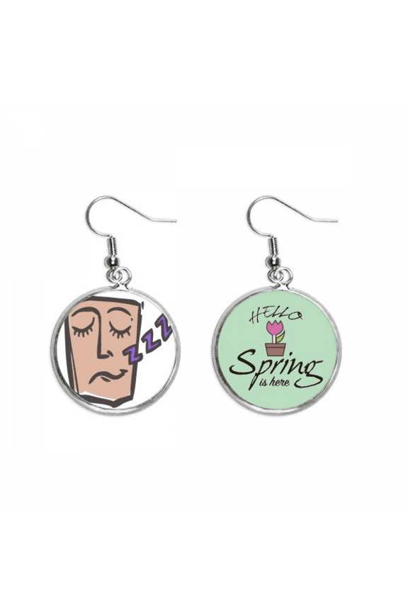 sleep fsketch shout decoration dangle season sp earring jewelry