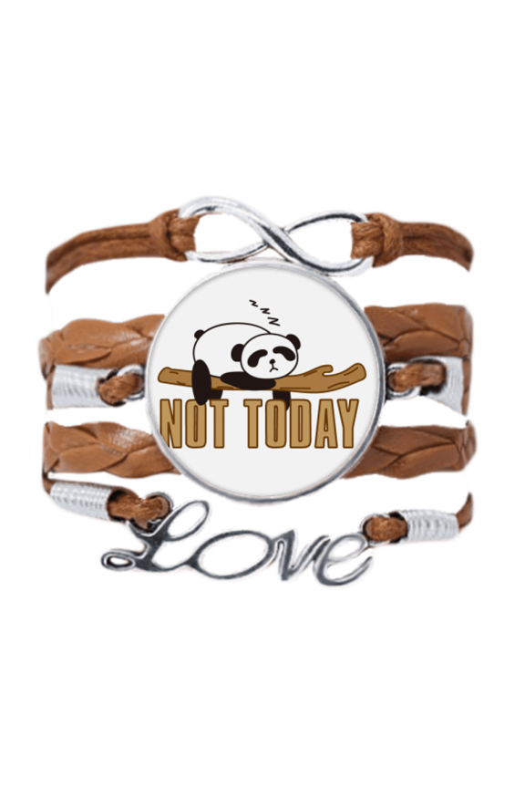 sleep panda branches lazy bracelet chain ornament wristband
