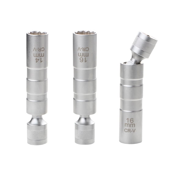 sleeve,Inch Drive Socket Tool Universal Vanadium Socket 12 Removal Vanadium Steel Cars Removal Tool Universal Buzhi 12 Removal Tool Drive Socket 12 3/8 Inch Drive Universal Vanadium Steel