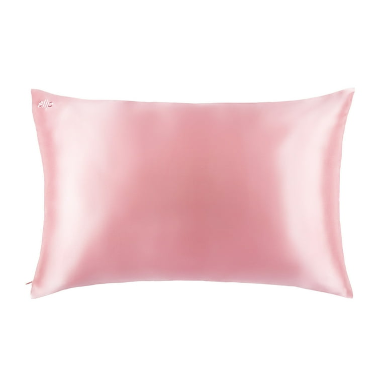 SLIP Pure Silk Queen Pillowcase with Zipper Closure - Candy