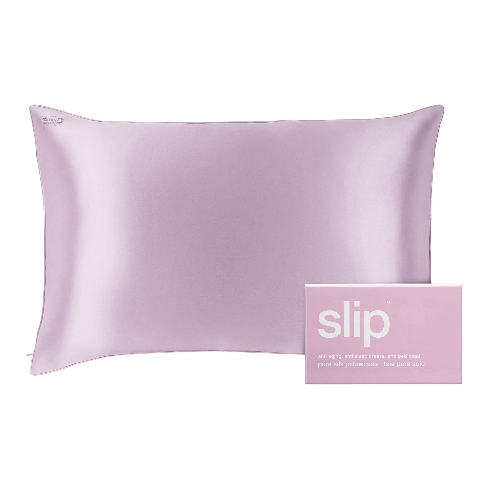 slip pure silk queen pillowcase - wildflower