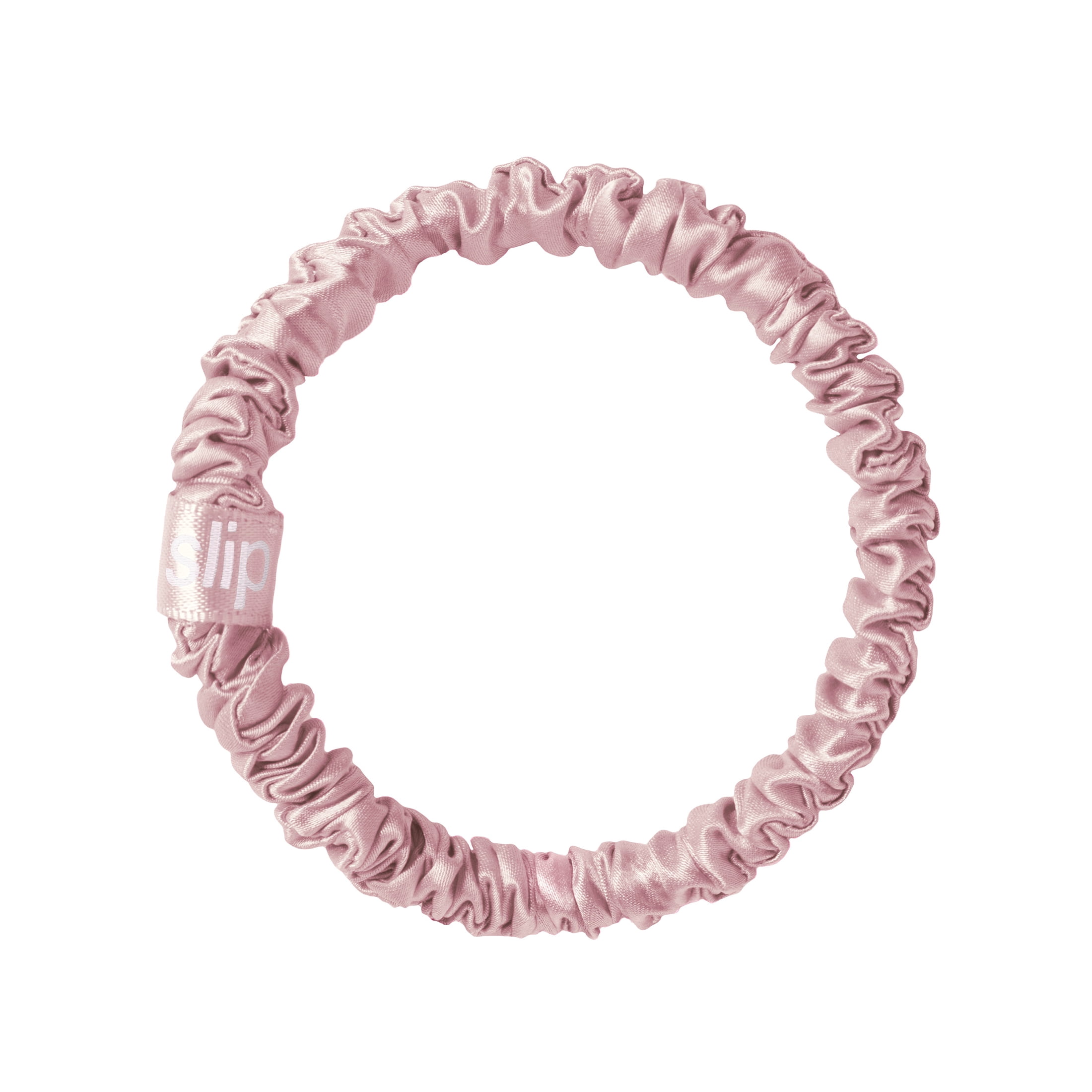 slip pure silk skinny scrunchie - pink - Walmart.com display picture 1