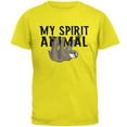 thumbnail image 1 of sloth my spirit animal mens t shirt, 1 of 1