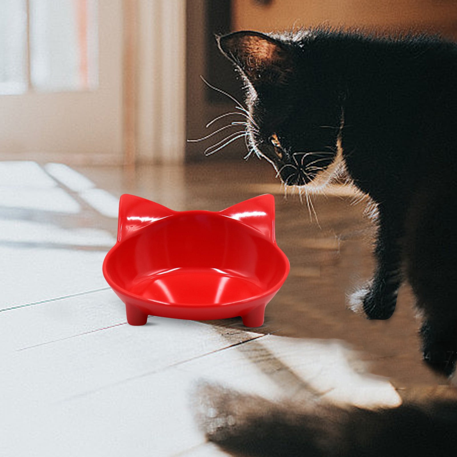 slow feeder cat bowl pet water bowl puzzle feeder cat Shallow Cat Food