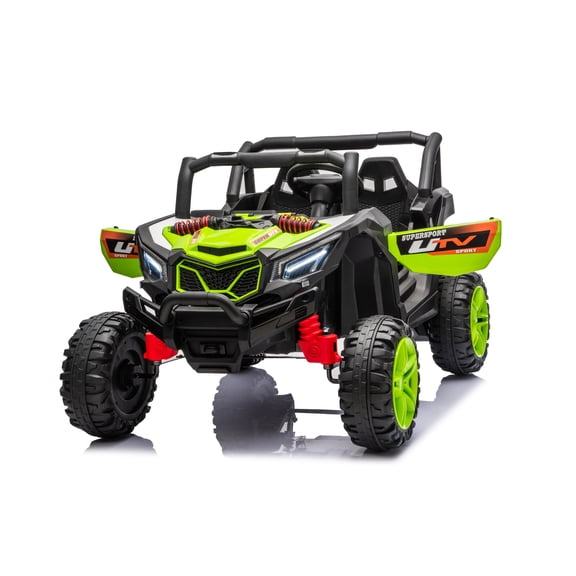 sluting 12V Kids Electric Ride On UTV, 2.4G Remote Control, 4-Wheel Suspension, Ages 3+