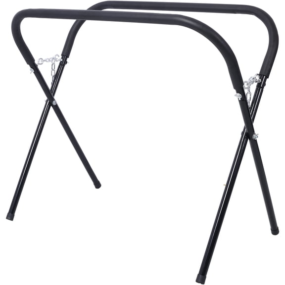 sluting Heavy Duty Folding Steel Work Stand, 750 lbs Load Capacity Adjustable Height Repair Stand with Reinforced Chain, Portable Auto Body Work Table for Garage Shop Bumper Fender Door Hood Repair,