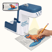 smART Sketcher AI Projector, AI-Powered Drawing Projector for Kids, Educational Arts & Crafts Toy with Image Generation, Birthday Gift Ages 10+