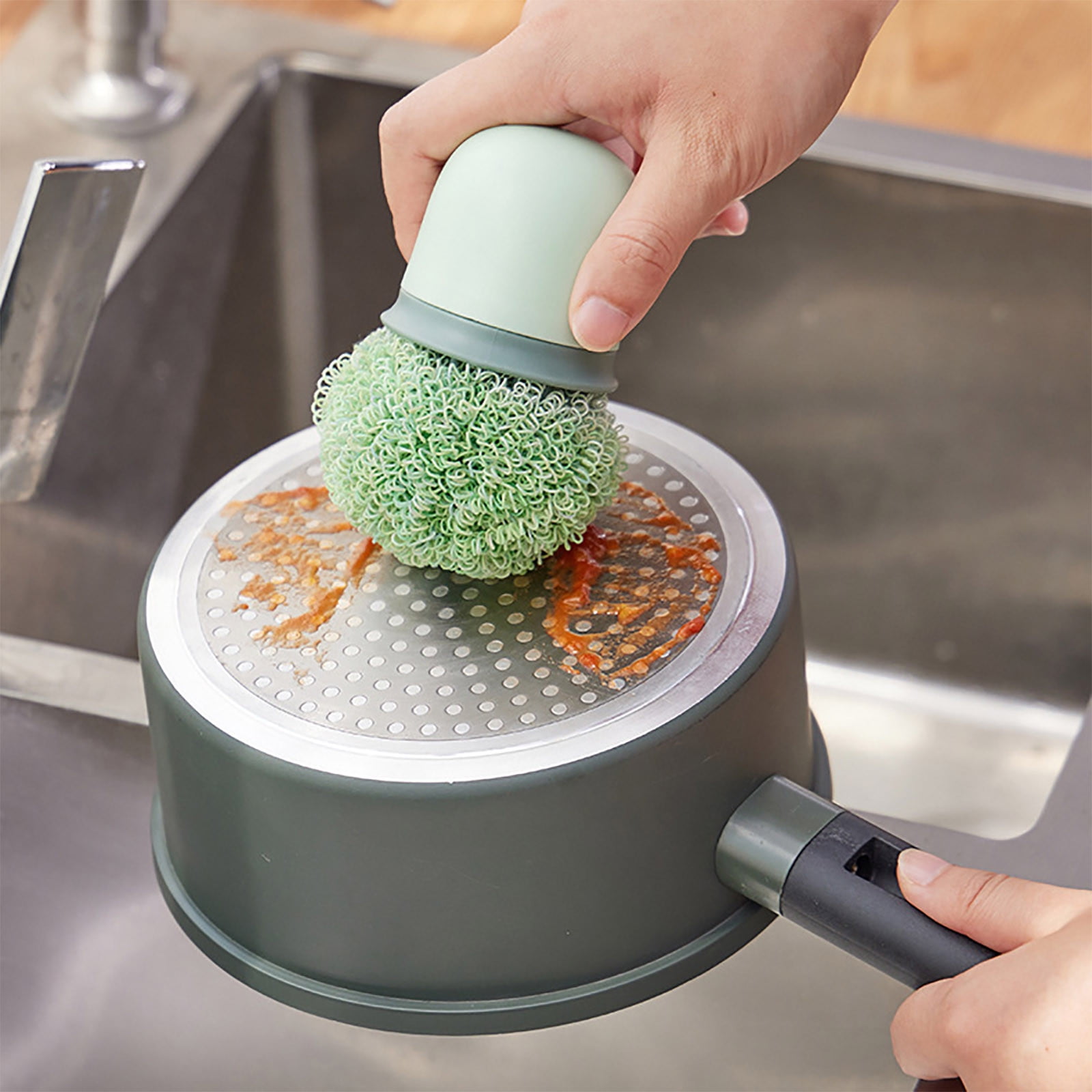 small brush for cleaning straws grouting kitchen Steel Wire Stainless