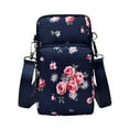 thumbnail image 1 of small crossbody cellphone purse for women mini messenger shoulder handbag wallet with credit card slots, 1 of 2