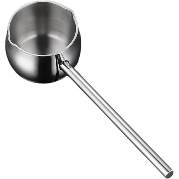 0.5qt Long Handle Stainless Steel Saucepan