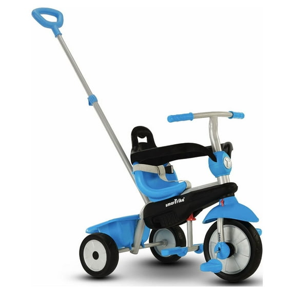 smarTrike Breeze 3 in 1 Multi Stage Toddler Tricycle for 1, 2, 3 Year Olds, Blue