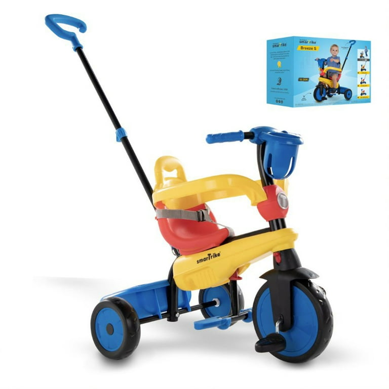 smarTrike Breeze Multi Stage Tricycle for Ages 15 to 36 Months Multicolored