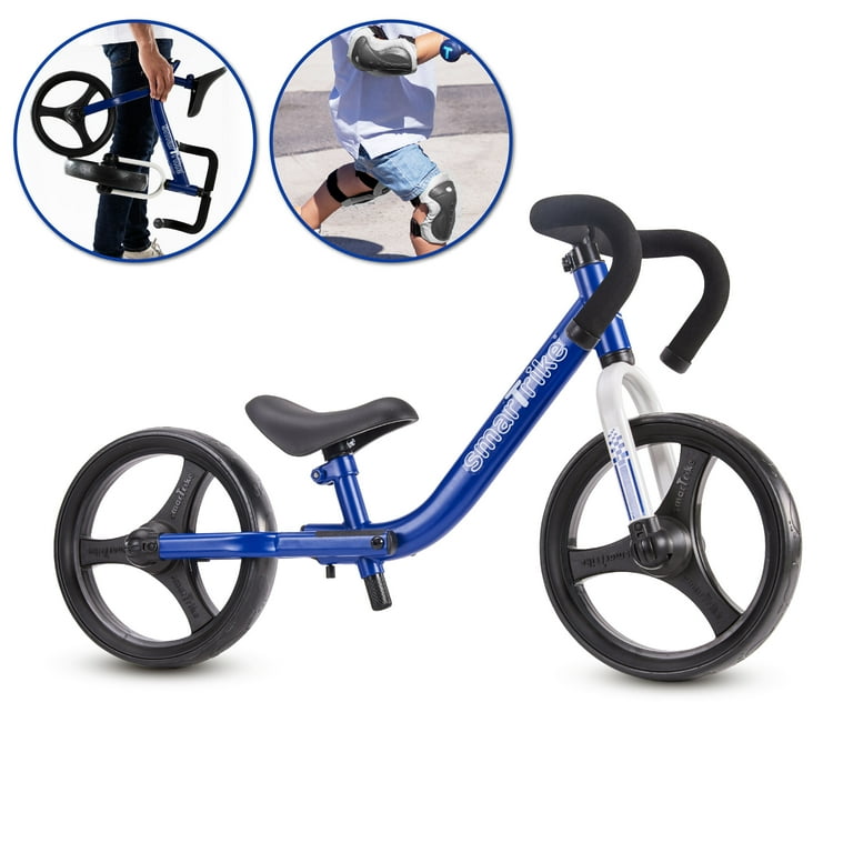 smarTrike Folding Balance Bike safety gear included 2 years Blue Walmart