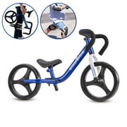 smarTrike Folding Balance Bike, safety gear included, 2 years+, Blue
