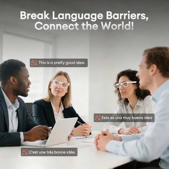 smart Camera Glasses, High-definition Video And Photo Shooting, AI Intelligent Questioning And Object Recognition, Translation Glasses, Comes with Two Pairs Of Lenses, Suitable for  Gifts