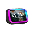 thumbnail image 1 of smart Speaker with 5.3 Wireless & AI Voice Assistant, 4.0" TFT Screen, RGB Lights, Hi-Fi Stereo, Weather, Alarm Clock, Portable Alexa Speaker for Home, 1 of 10