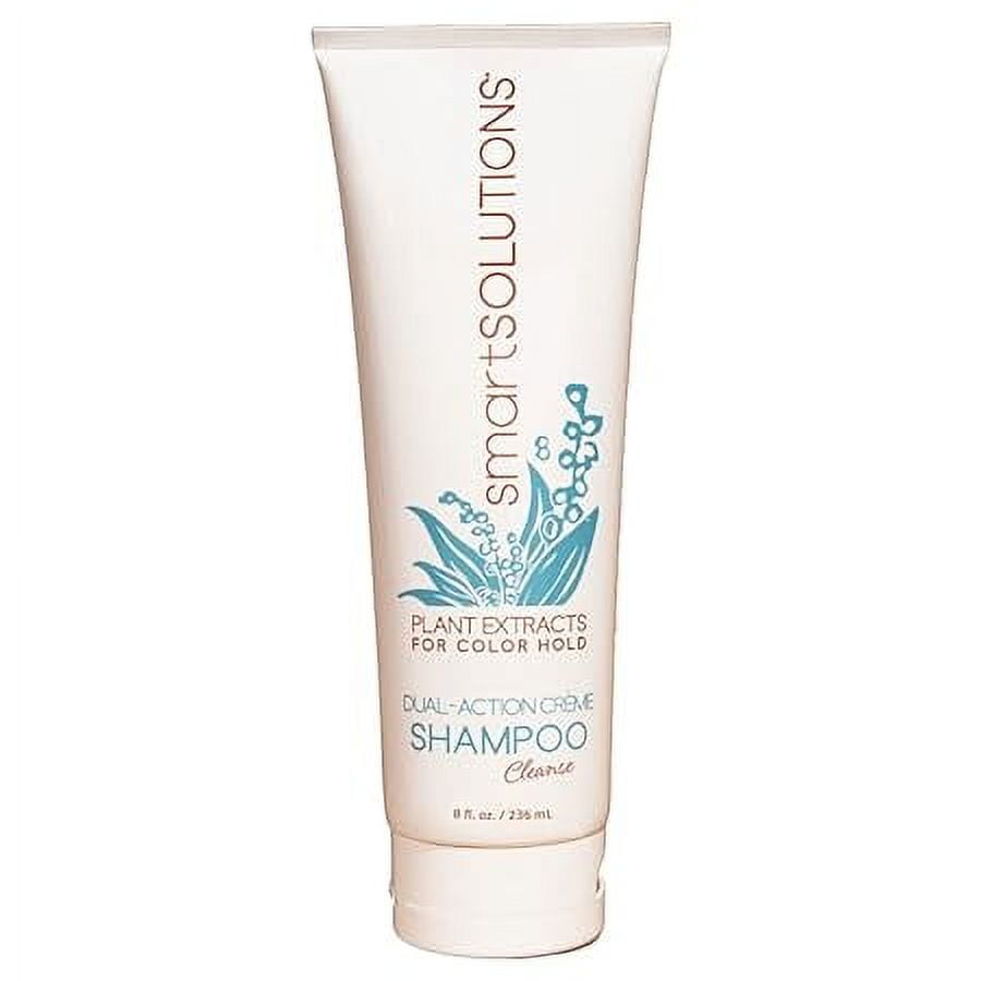 smartSOLUTIONS DualAction Creme Shampoo Sulfate, Paraben & Sodium Chloride Free Color Safe