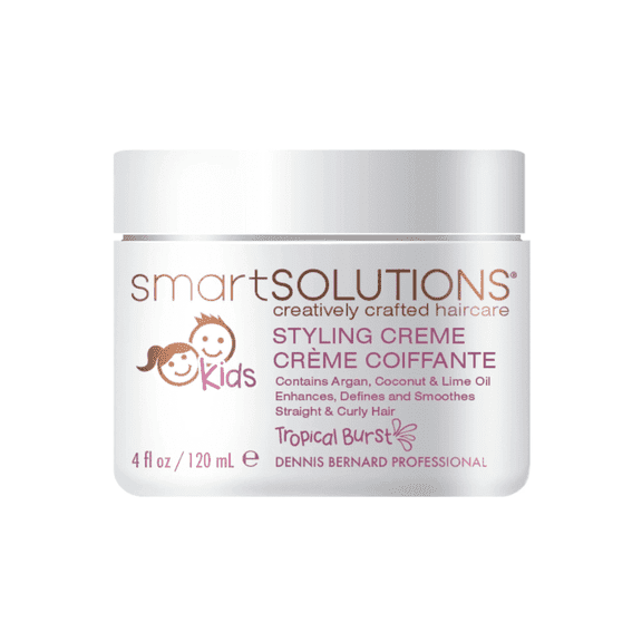smartSOLUTIONS, Kids Styling Crme | Smooth & Manageable Kids Hair | Frizz Control + Shine | Coconut Oil