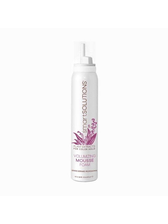 smartSOLUTIONS Volumizing Mousse Foam, 8.5 oz | Non-Sticky | Weightless Styling Aid