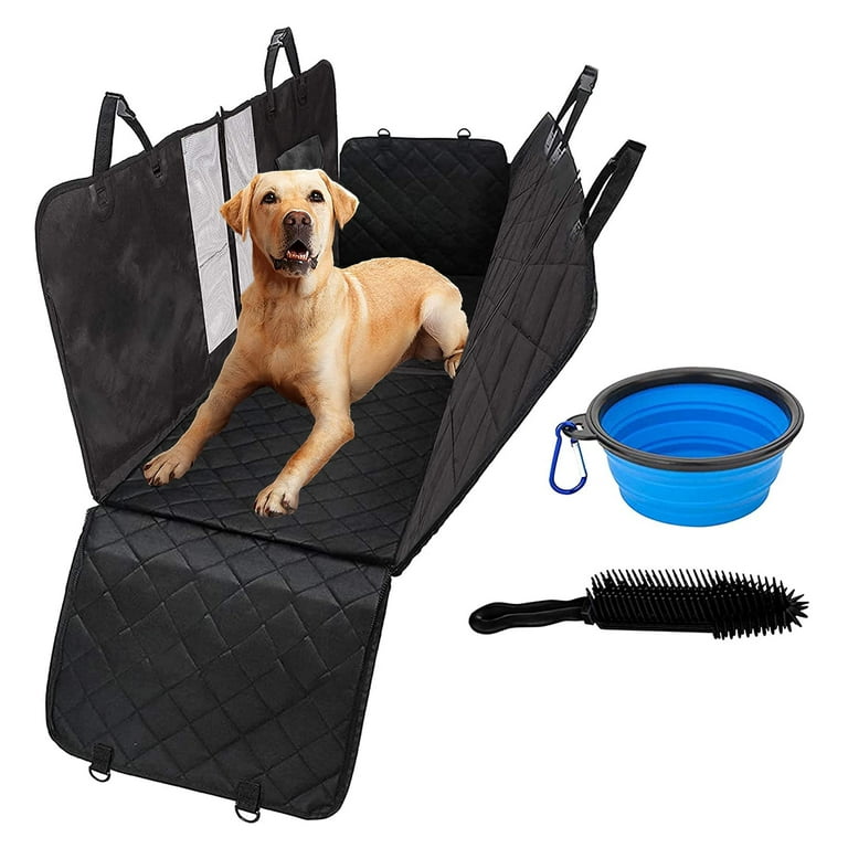 Dog Car Seat Cover XXL - Padded Cover with Side Protectors 65'' x 56'' x 20'' 