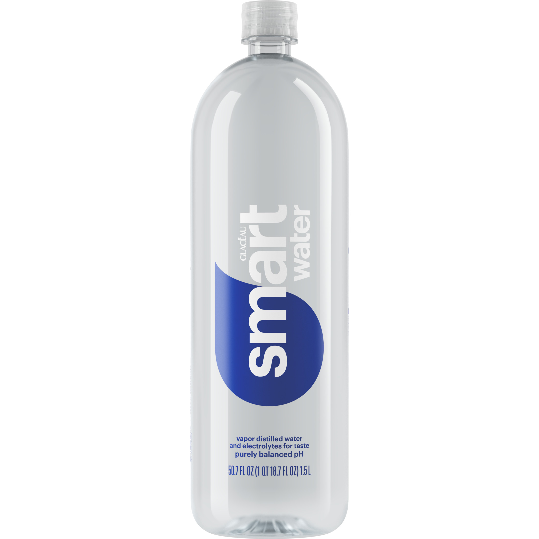 Smartwater Purified Vapor Distilled Premium Water 1 5 Liter Bottle 