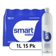 thumbnail image 1 of smartwater vapor distilled premium water bottles, 1 Liter, 15 Pack, 1 of 11