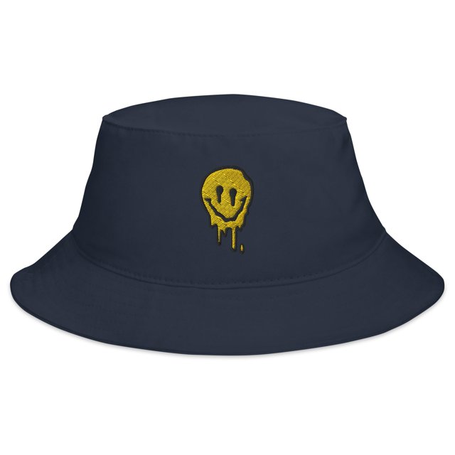 smile drip Bucket Hat